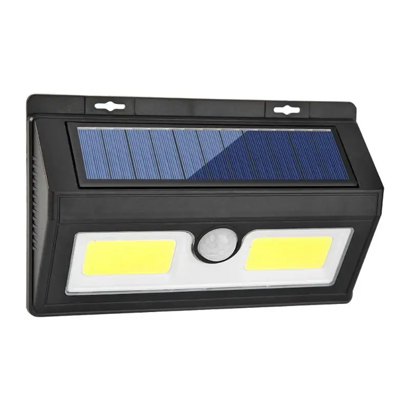Type D 48LED COB 54LED 66LED 48LED 55LED солнечный датчик движения настенный светильник IP65 Водонепроницаемый садовый светильник безопасности для дома и офиса новое поступление - Испускаемый цвет: Type D 48LED