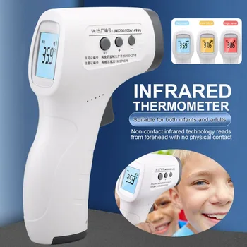 

Digital IR Infrared Forehead Thermometer Non Contact Adult Baby Temperature Medical Thermometer