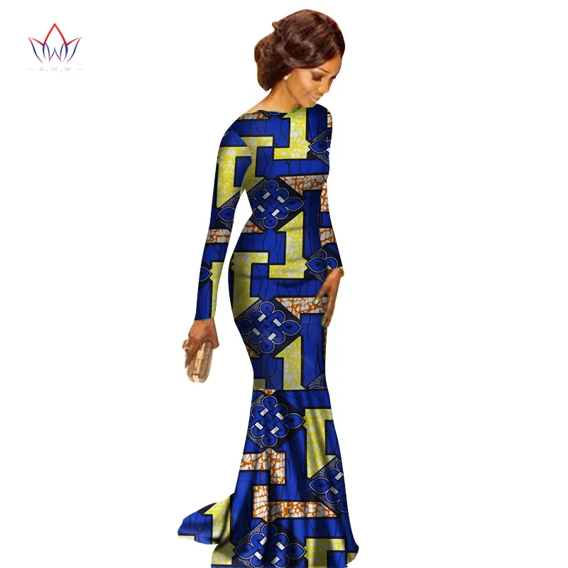 Летнее платье, халат Femme Dashiki платья для женщин большого размера в африканском стиле 6xl африканская одежда женская традиционная базенская Riche WY1813
