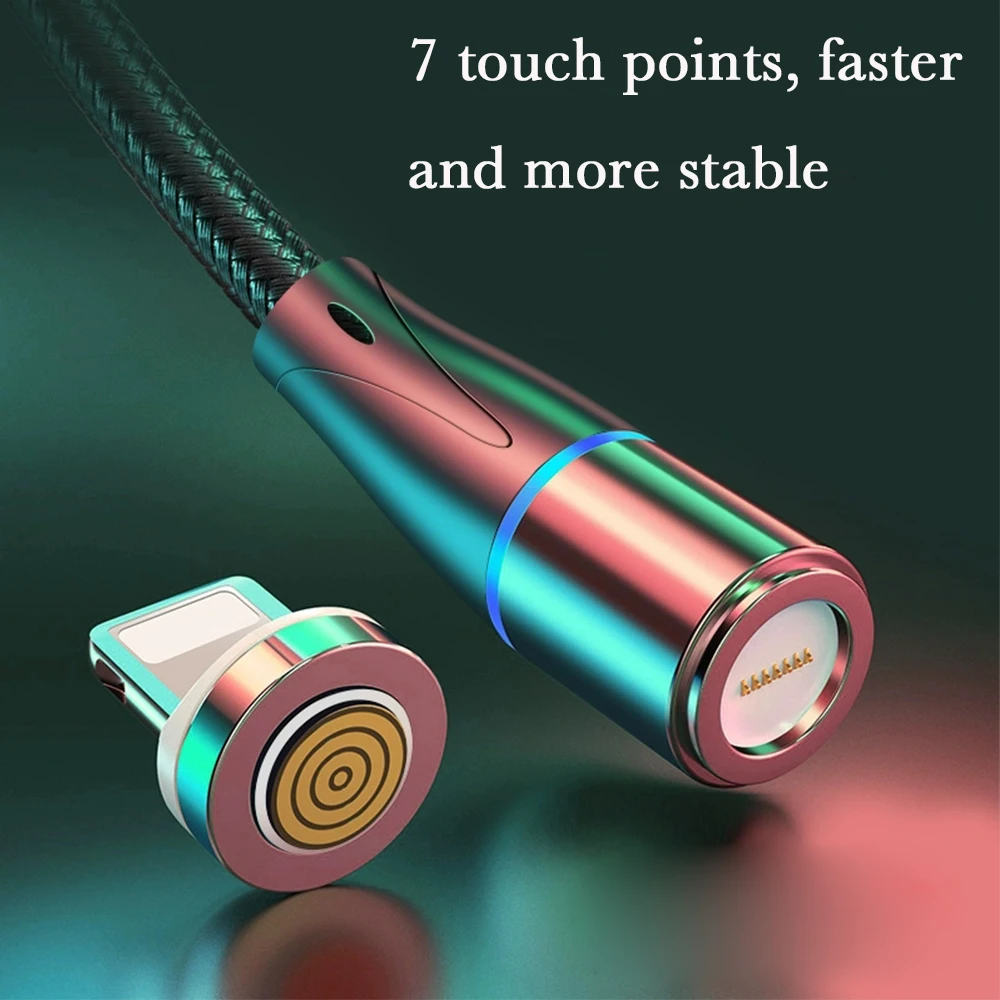 5A Magnetico Tipo C каво-дель-карикатор-дель-USB для huawei P30 P20 Pro Magnete-C Veloce di Ricarica каво Telefonico для iPhone