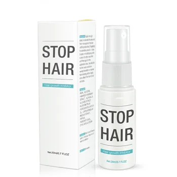 

20ml Powerful Permanent Painless Hair Removal Spray Stop Hair Growth Inhibitor Shrink Pores Skin Smooth Repair Essence