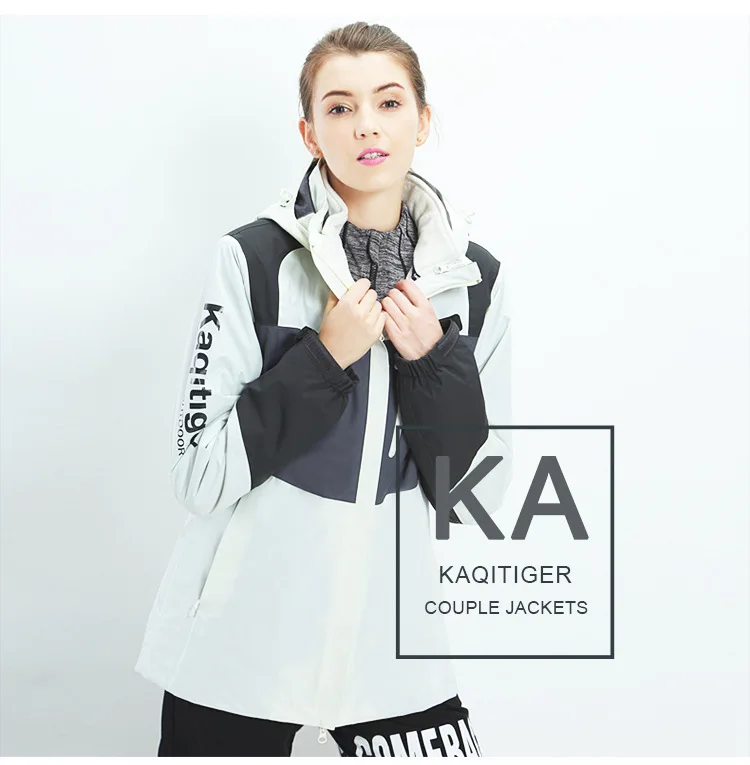 Kaqitiger уличная флисовая Мужская Женская-весенний кардиган флисовая куртка плащ куртка Толстая внутренняя одежда