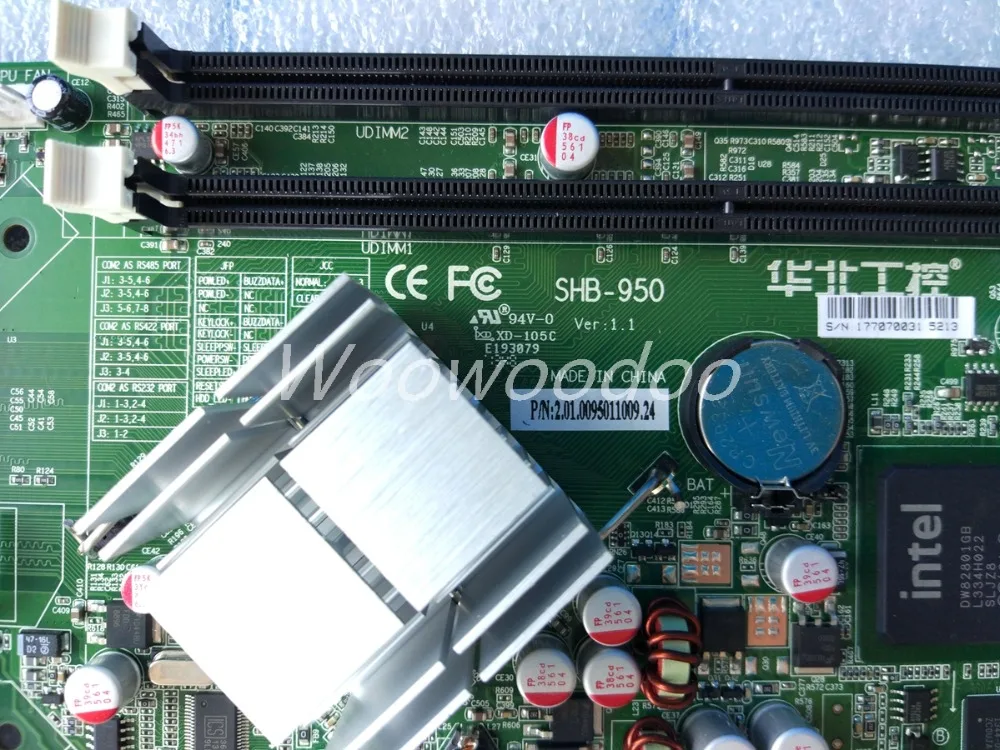 SHB-950 VER: 1,1 P4 полноразмерная Промышленная материнская плата cpu SBC