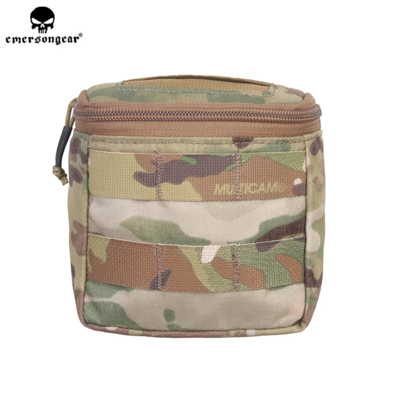Emersongear Emerson тактическая Скрытая перчатка Сумка EDC облегченная модульная система переноски снаряжения универсальная сумка 500D нейлоновая быстрая Сумка Чехол Мультикам - Цвет: MC