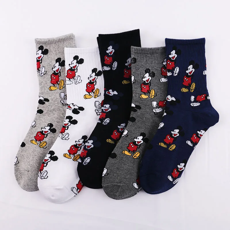 5 пар/лот корейские женские носки с героями мультфильмов милыми животными