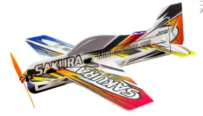 RC Air plane 3D Airplane Micro Mini Foam EPP PP F3P Lightset KIT Model Hobby Toys Sakura Remote Control Toys