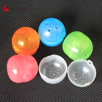 100Pcs/Pack 50MM*55MM Mixed Colors Plastic PP Siamese Capsules Toy  Empty Surprise Ball Container For Vending Machine 1