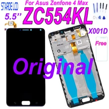 Écran tactile LCD de remplacement, 5.5 pouces, pour Asus Zenfone 4 Max ZC554KL X001D, Original=