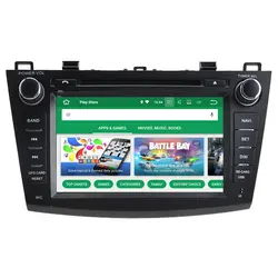 Android 8,0 для Mazda 3 Mazda3 2010 2011 2012 2013 автомобильный DVD gps навигационная система Bluetooth Android Системы Авто Радио стерео