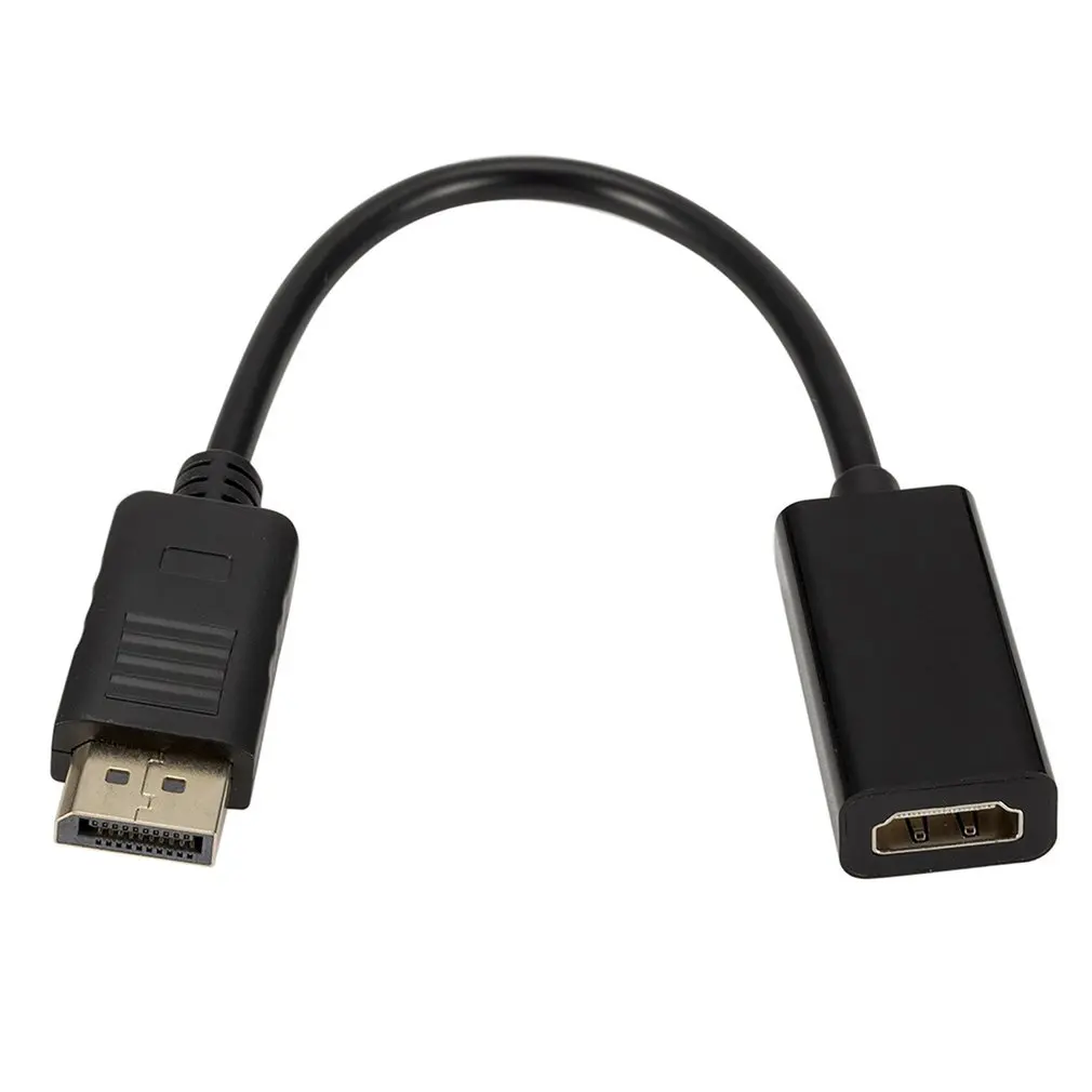 DP к совместимому с HDMI кабель адаптером для мужчин и женщин HP/DELL ноутбук PC Дисплей