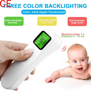 

Forehead Thermometer Non Contact Infrared Thermometer Body Temperature Fever Digital Measure Tool for Baby Adult