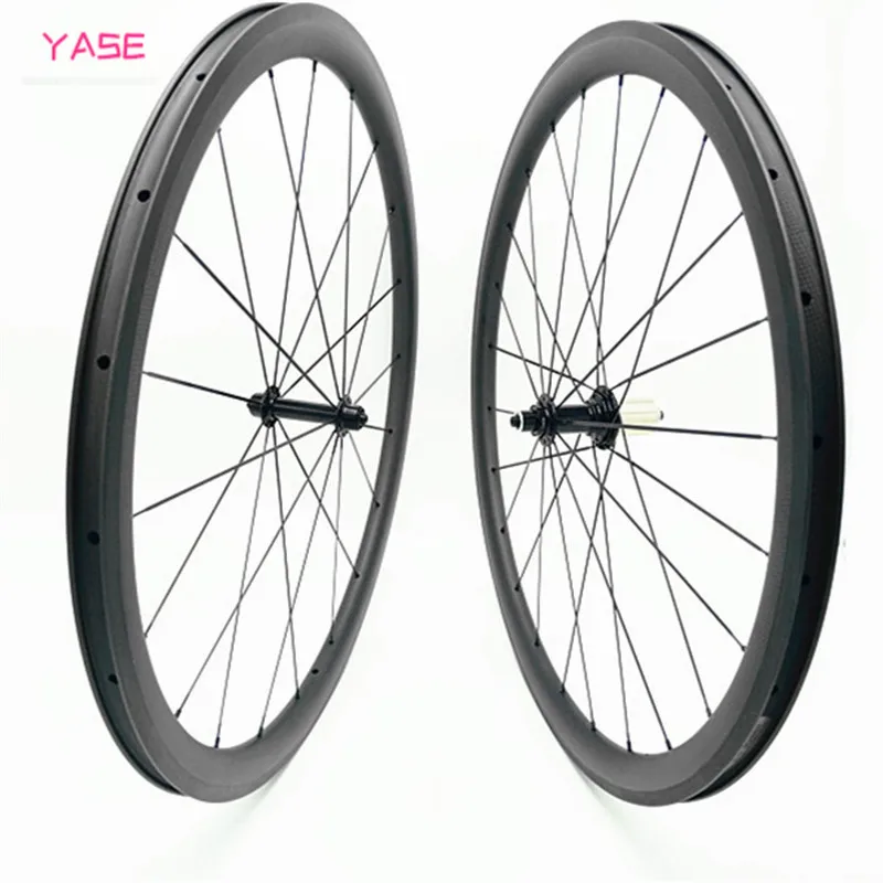 YASE 700c колесная карбоновые дорожные колеса 38x23 мм карбоновые колеса 700c довод Powerway R13 столб 1432 колеса для шоссейного велосипеда