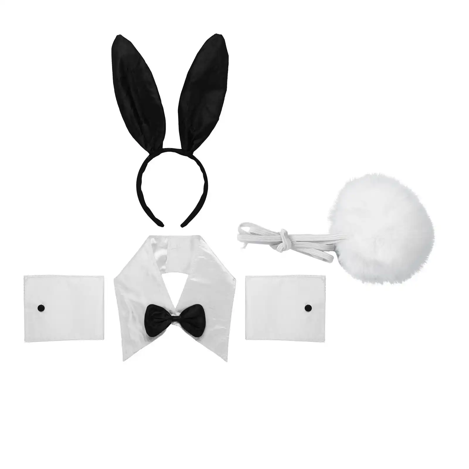 Bachelor Hen Party Sexy Women Bunny Rabbit Halloween Costume Outfit