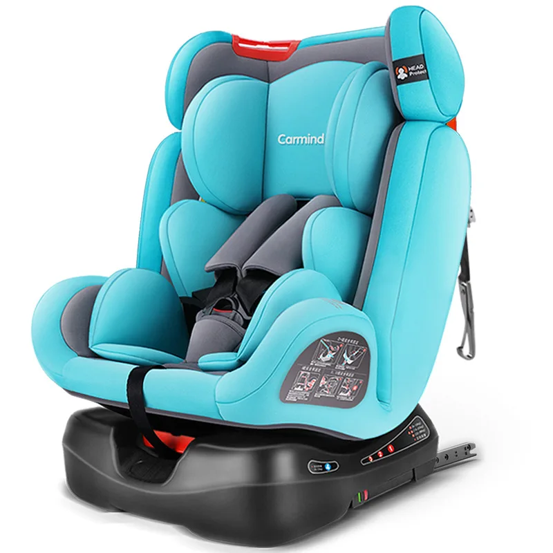 Автомобильные детские безопасные сиденья для детей от 0 до 12 лет ISOFIX жесткий интерфейс Дети Безопасность стул может сидеть и лежать Регулируемый 165 градусов