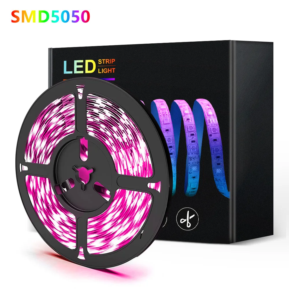

LED Light Tape TV Backlight Lighting RGB LED Strip Light Flexible Ribbon Lamp Colorful rgb Strip Lamp For Party Home Decoration