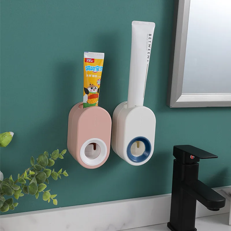 Полностью автоматическое выдавливание зубной пасты набор устройств настенный не Пробивной зубной щетки держатель зубной щетки