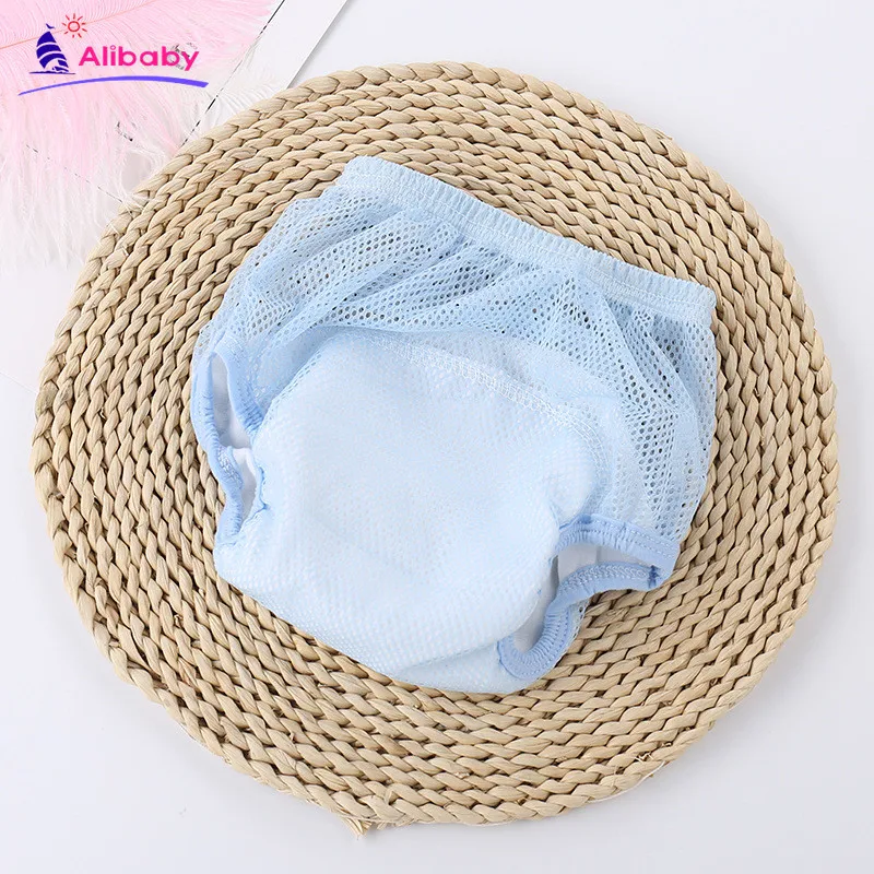 

Baby Diaper Pants Mesh Cloth Baby Diaper Cover Net Mesh Pocket reusable Cloth cover newborn fitted diaper cloth diaper inserts