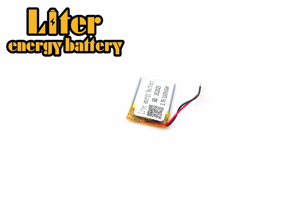 Mp3 Mp4 3 7 v литий полимерный аккумулятор 352025 332025 160mah камера ручка рекордер Bluetooth 37v|3.7v