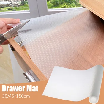 

3pc Dustproof Mat Reusable Drawer Mat Cabinet Mat Waterproof Contact Paper Moisture-proof Washable Shelf Kitchen Drawer Liner
