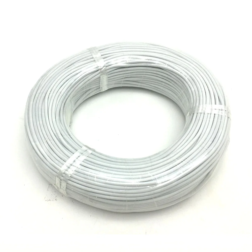 15/20/30/50/100m 24K 17ohm/m Infrared Carbon Floor Heating Cable 3mm Warm Floor Wire