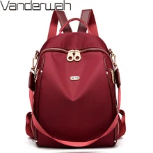 Женский водонепроницаемый нейлоновый рюкзак, корейский стиль, дизайнерская школьная сумка на плечо, повседневный рюкзак, рюкзак для девочек-подростков, Sac A Dos