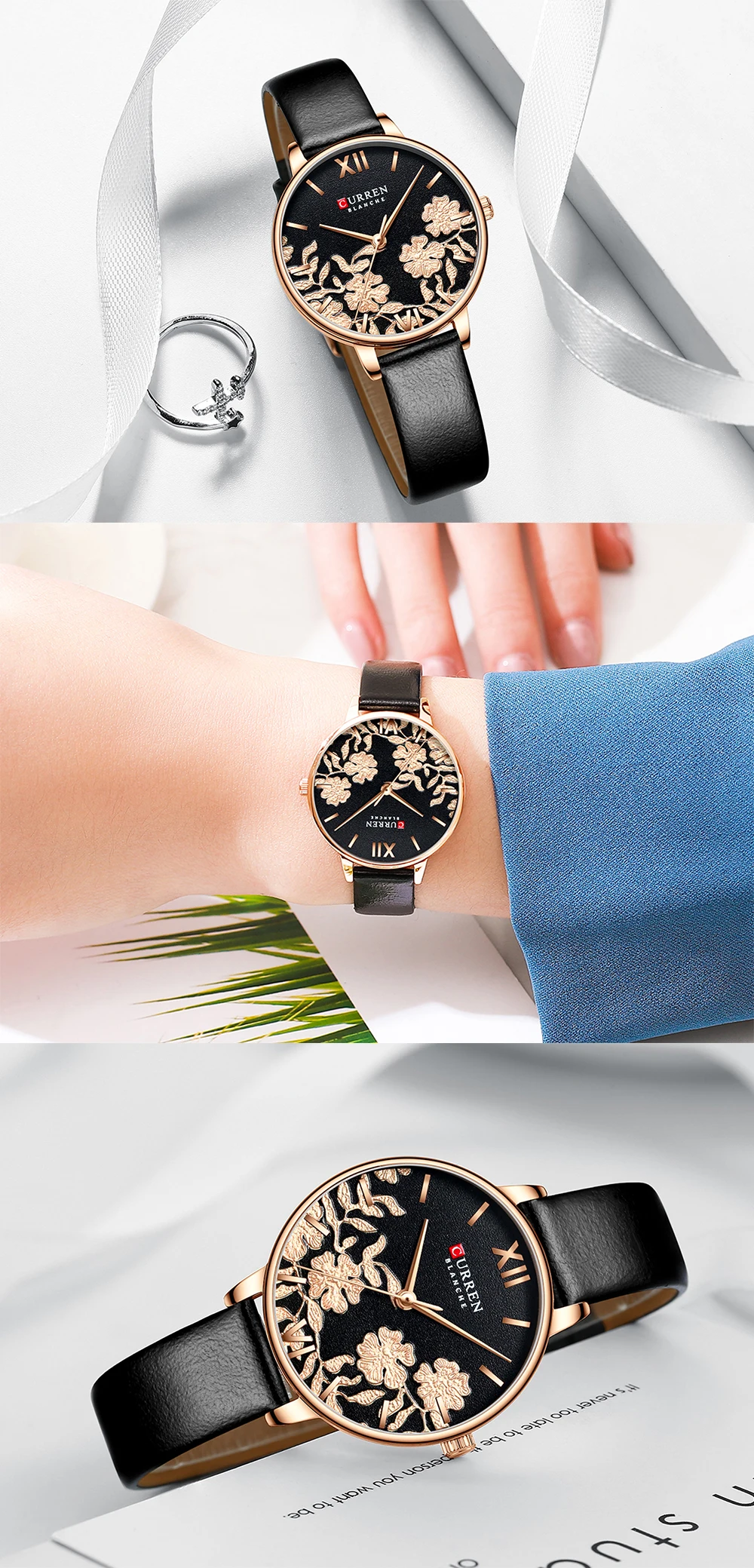 Топ бренд CURREN роскошные женские часы Кварцевые водонепроницаемые часы дизайн спортивные часы женские модные наручные часы Relogio Feminino