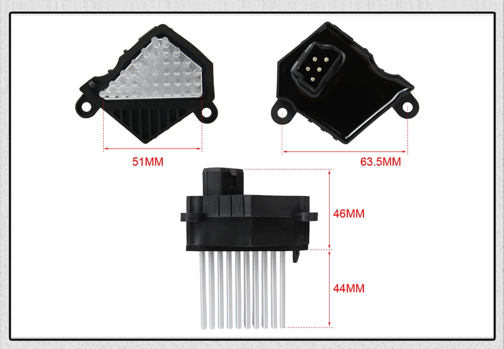 Высокое качество финальной стадии автомобильного вентилятора отопителя, резистор мотора для BMW E46 E39 X5 X3 64116923204 64116929486 64118385549 64118364173