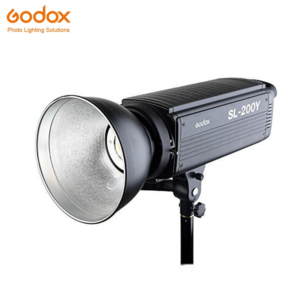 Godox SL 200W Светодиодная лампа для видеосъемки 5600K студийная наполнителя фото Bowen