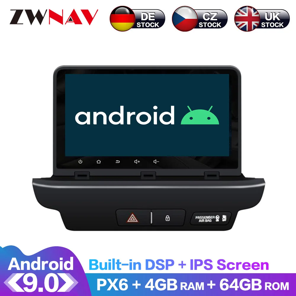 Android 10 0 128 ГБ IPS экран PX6 DSP для Kia CEED 2018 2020 автомобильный DVD плеер GPS мультимедийный