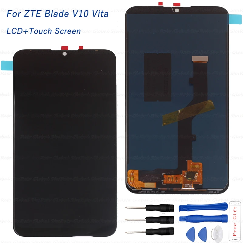 

high quality For ZTE Blade V10 Vita LCD Display Touch Screen Digitizer Assembly for zte v10 vita phone LCD Screen repair Parts