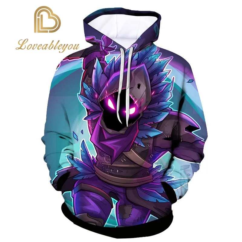 Hoodie Детская толстовка на молнии; топы для игр; повседневные толстовки с капюшоном и длинными рукавами для костюмированной вечеринки; уличная одежда; мужской пуловер; куртка с капюшоном - Цвет: Hoodie