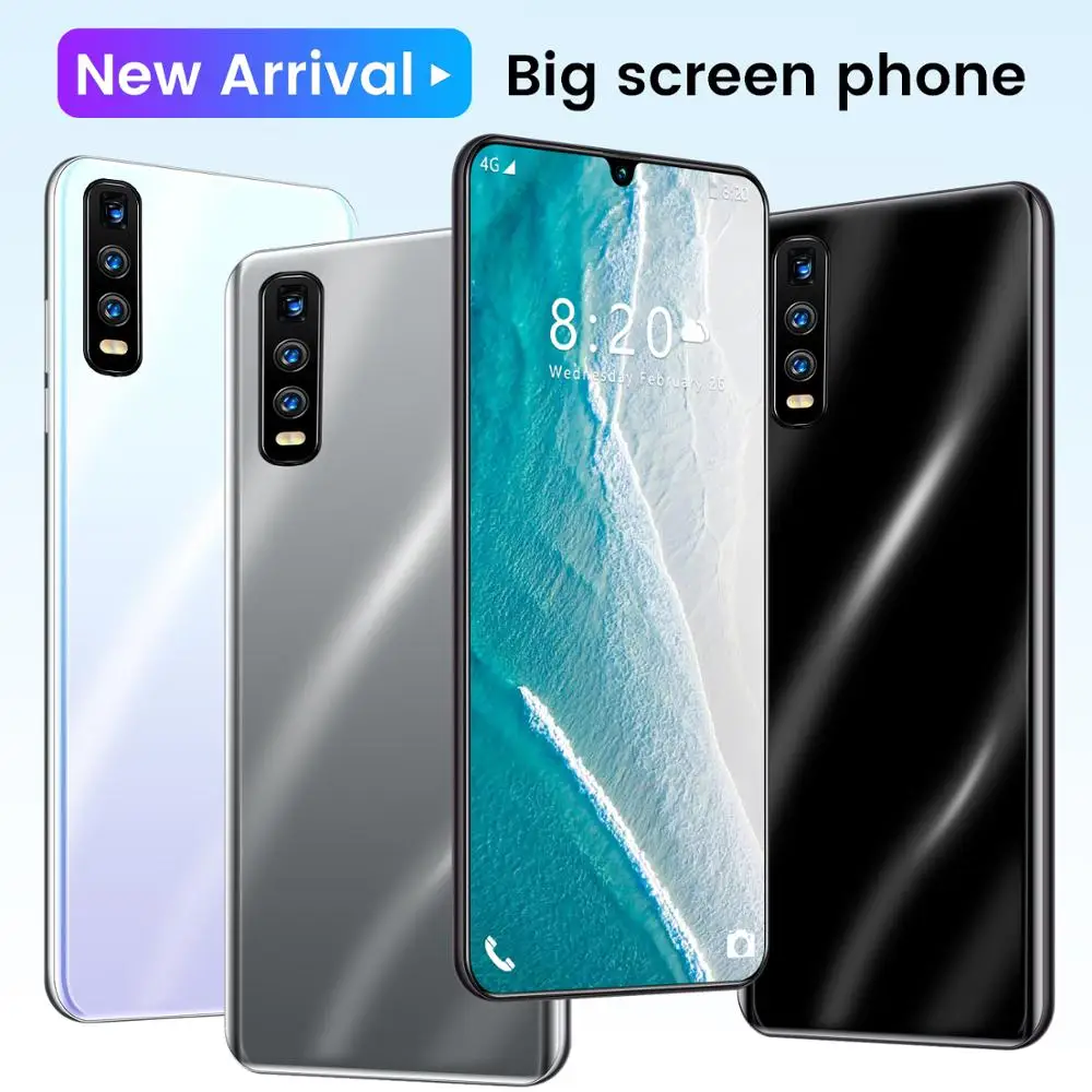 Winter Hot Sell 5600mAh Cellphone P30 Pro Face ID 8GB+128GB 6.7 Inch Smartphone Android 10 Deca Core Screen Triple Camera Phone