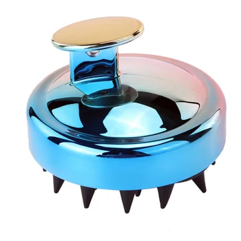 

1Pc Shampoo Hairbrush Silicone Hairbrush Massage Hairbrush for Barbershop Home