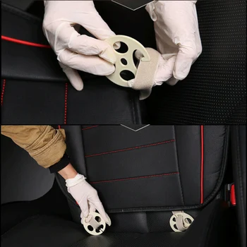 

Car Seat Cover Cushion Interior Protector Accessories PU Leather for Auto Vehicle OE88