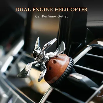 

Helicopter Shape Car Air Freshener Auto Outlet Solid Perfume Vent Clip Diffuser Purifier Aroma Diffuser For Solid Aroma #LR5