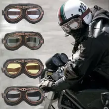 Ретро мотоциклетные очки винтажные мото классические очки для Harley Pilot стимпанк ATV велосипед шлем из меди