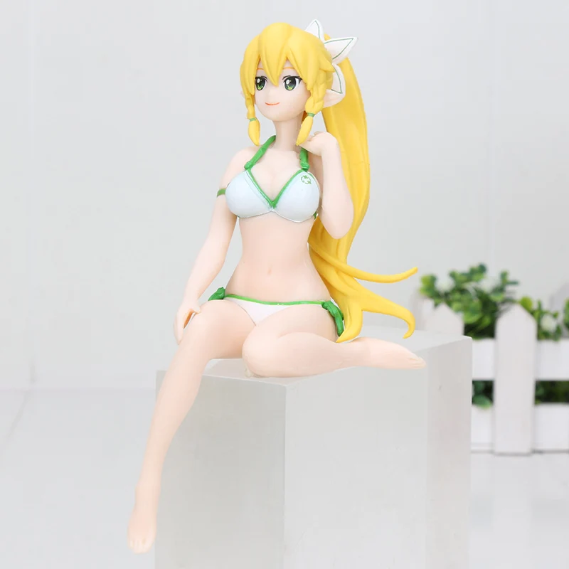 10 см Аниме Супер Sonico Sword Art онлайн Асуна Yuuki Leafa Kirigaya Suguha To LOVE Микан Юки купальник ver. Фигурка игрушки - Цвет: 7 opp bag