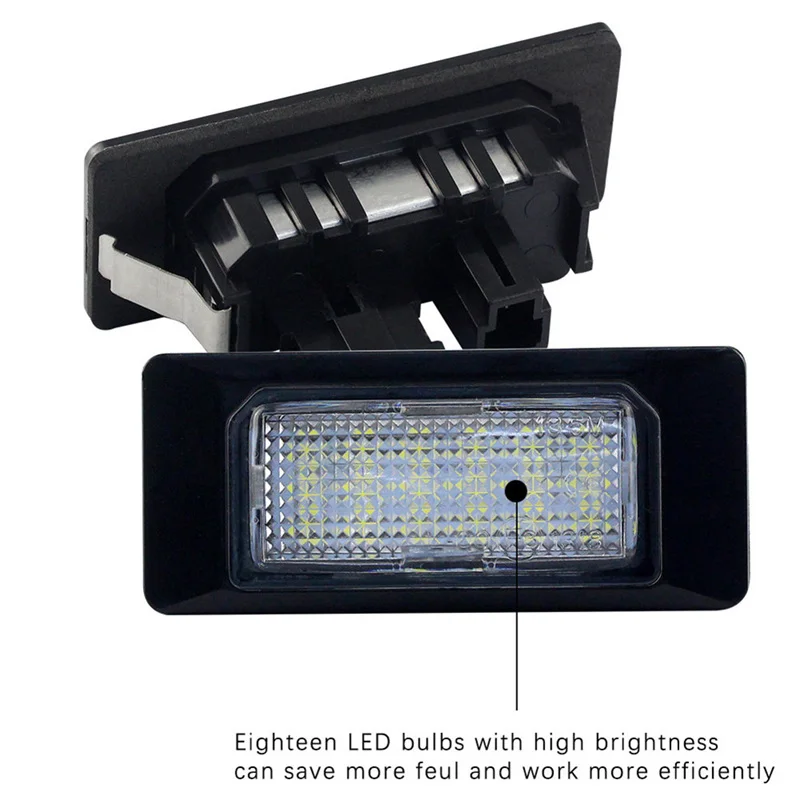 1 пара светодиодный светильник для номерного знака автомобиля подходит для GOLF6/MK6 для TOURAN для A1/A6/A7/TT
