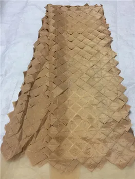 

Latest African Laces 2019 Embroidered Nigerian Laces Fabric High Quality French Mesh Lace Fabric