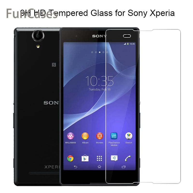 Закаленное стекло для телефона sony Xperia XA2 Ultra XA1 Plus Передняя пленка Защитная экрана