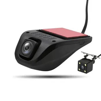 

Wide Angle Adhesive Mount Car DVR Universal Wifi USB Motion Detection Security Full HD 1080P Loop Recording Dash Video Recorder