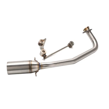 

Pcx150 Pcx125 Muffler Exhaust Pipe System Motorcycle Without Muffler Mid Pipe Connect Tube for Honda PCX 125 PCX 150 10-19