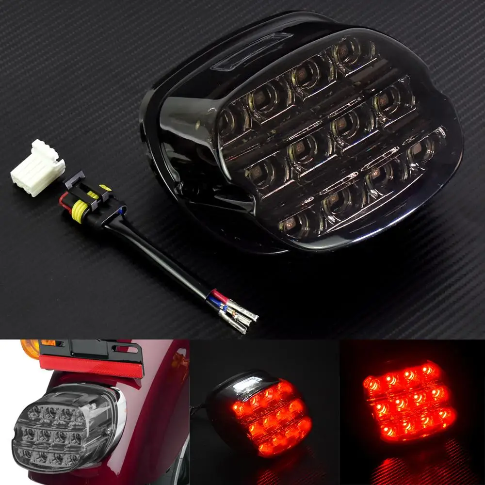 รูปสินค้า อะไหล่แต่งรถจักรยานยนต์ LED ไฟท้ายเบรค สำหรับ Harley-Davidson