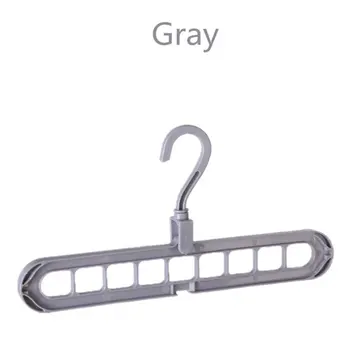 

Multifunctional Nine-Hole Hanger Folding Contraction Magic Rotating Clothes Home Use Travel Storage Artifact