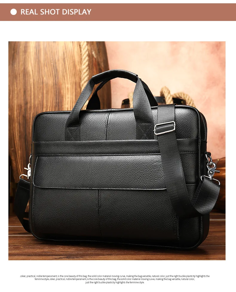 Мужские сумки из натуральной кожи, мужские сумки через плечо, деловые портфели, кожаные сумки для ноутбука, мужская сумка GW14
