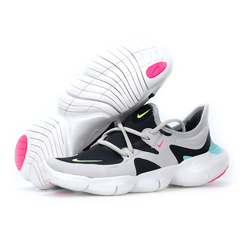 Женская обувь Nike FREE RN 5,0, дышащие кроссовки, легкие, амортизирующие, низкие спортивные кроссовки AQ1316