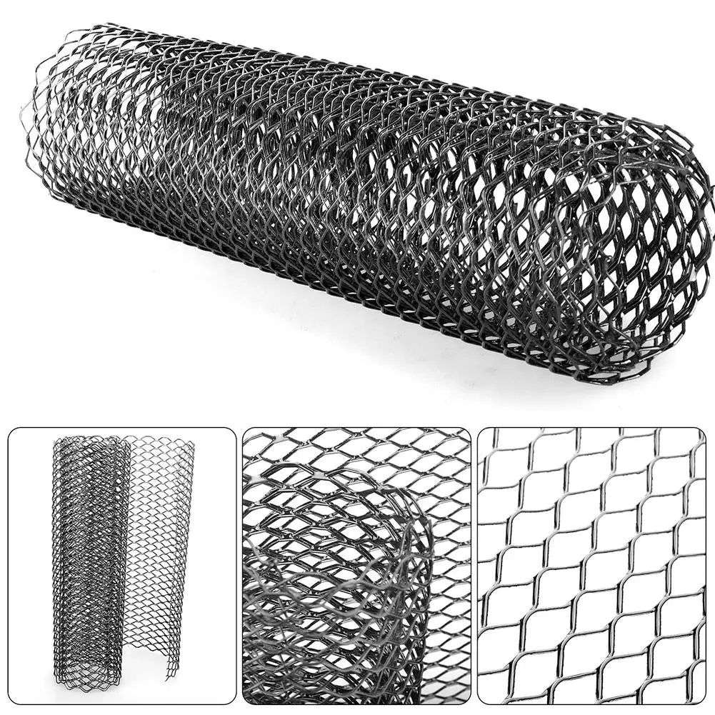 

Universal Car Grill Mesh 40x13inch Hexagonal Type Anti-corrosion Aluminium Alloy Grille Mesh Car Styling Accessories