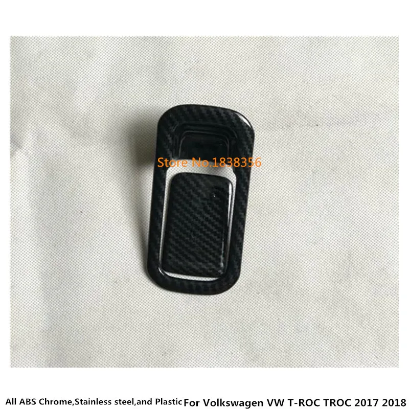 Для Volkswagen VW T-ROC TROC Автомобильная наклейка внутренняя Co-пилотная перчатка коробка передняя отделка лампы Панель рамка капот ручка Чаша