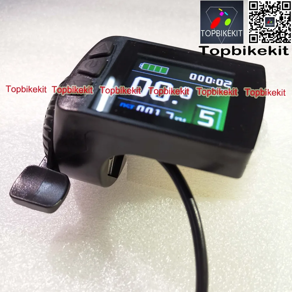 KT-LCD9-Color-matrix-Display-Meter-with-Right-Left-Throttle-24V-36V-48V-for-Electric-Bicycle (9)