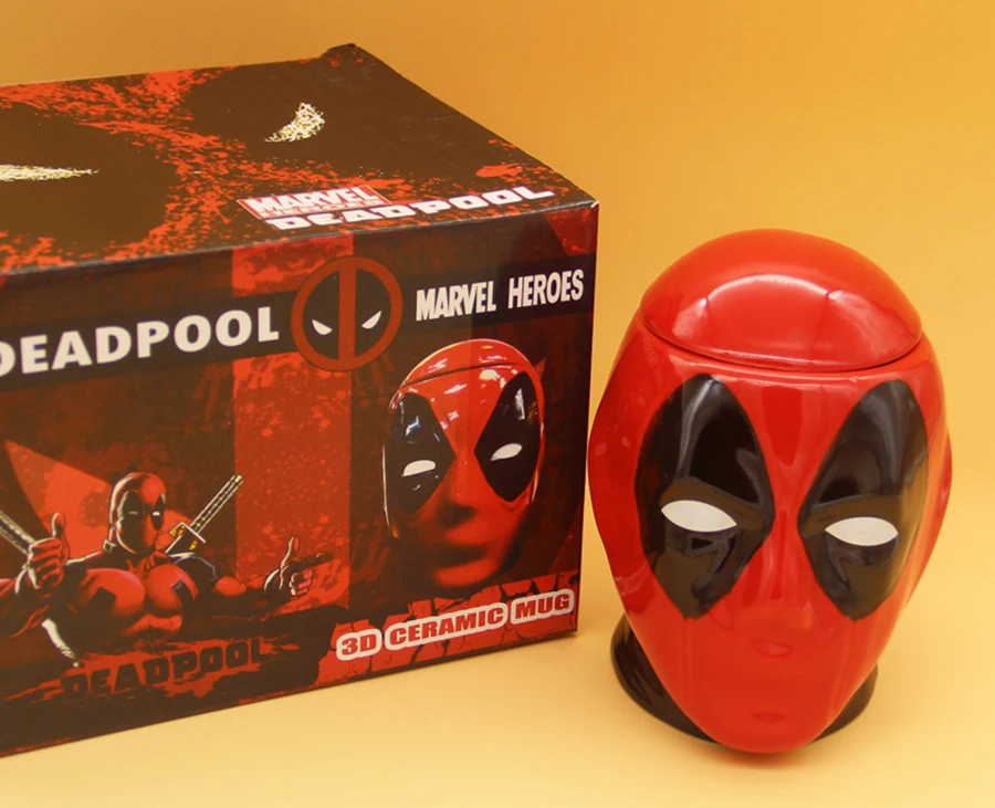 Лидер продаж кофейные кружки Marvel Дэдпул Бэтмен чашки и супер герой Марк посуда